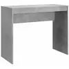 vidaXL Bureau Gris béton 90x40x72 cm Bois d'ingénierie