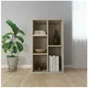 vidaXL Bibliothèque/Buffet Chêne sonoma 50x25x80 cm Aggloméré