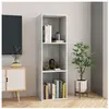 vidaXL Bibliothèque/Meuble TV Gris béton 36 x 30 x 114 cm Aggloméré