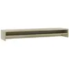 vidaXL Support de moniteur Chêne Sonoma 100 x 24 x 13 cm Aggloméré