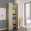 vidaXL Armoire de bureau Chêne sonoma 60x32x190 cm Bois d'ingénierie