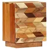 vidaXL Table de chevet 40 x 30 x 50 cm Bois de récupération massif