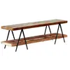vidaXL Meuble TV 160x40x50 cm Bois de récupération massif