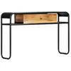 vidaXL Table console 118 x 30 x 75 cm Bois de manguier massif