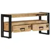 vidaXL Meuble TV 100x30x45 cm Bois de manguier massif