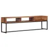 vidaXL Meuble TV 160x30x45 cm Bois de Sesham massif