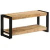 vidaXL Meuble TV 90 x 30 x 40 cm Bois de manguier massif