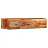 vidaXL Table console murale 100x25x20 cm Bois massif