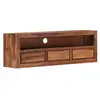vidaXL Meuble TV 120x30x40 cm Bois solide