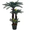 vidaXL Plante artificielle avec pot Palmier Cycas Vert 125 cm