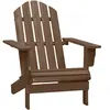 vidaXL Chaise de jardin Bois Marron