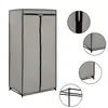 vidaXL Garde-robe Gris 75x50x160 cm