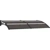 vidaXL Auvent de porte Noir 200x80 cm PC