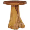 vidaXL Table basse 40 x 40 cm Bois de teck massif