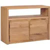 vidaXL Buffet 80x30x60 cm bois de teck massif