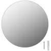 vidaXL Miroir rond sans cadre 30 cm Verre