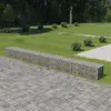 vidaXL Mur à gabion avec couvercles Acier galvanisé 600 x 50 x 50 cm