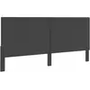 Tête de lit Gris foncé Tissu 200x200 cm Vidaxl n/a