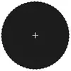 vidaXL Tapis de saut Tissu Noir pour trampoline rond de 3,66 m