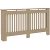 vidaXL Cache-radiateur 152x19x81,5 cm MDF
