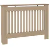 vidaXL Cache-radiateur 112x19x81,5 cm MDF