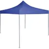 vidaXL Tente de réception pliable 2x2 m acier bleu