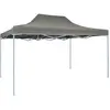 vidaXL Tente de réception pliable 3x4 m Acier Anthracite