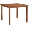 vidaXL Table de jardin 85x85x74 cm Bois d'acacia massif
