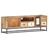 vidaXL Meuble TV 120 x 30 x 40 cm Bois de récupération massif