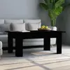 vidaXL Table basse Noir 100 x 60 x 42 cm Aggloméré