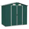 vidaXL Abri de jardin Vert 205x129x183 cm Acier galvanisé