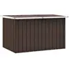 vidaXL Boîte de rangement de jardin Marron 149x99x93 cm