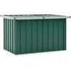 vidaXL Boîte de rangement de jardin Vert 109x67x65 cm