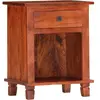 vidaXL Table de chevet 40 x 30 x 50 cm Bois d'acacia massif