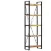 vidaXL Bibliothèque 5 niveaux 60x30x180 cm Bois solide de récupération