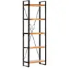 vidaXL Bibliothèque à 5 niveaux 60x30x180 cm Bois d'acacia solide