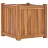 vidaXL Lit surélevé 40x40x40 cm Bois de teck solide