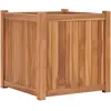 vidaXL Lit surélevé 50x50x50 cm Bois de teck solide