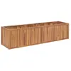 vidaXL Lit surélevé de jardin 200x50x50 cm Bois de teck solide