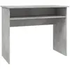 vidaXL Bureau Gris béton 90x50x74 cm Aggloméré