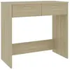 vidaXL Bureau Chêne Sonoma 80x40x75 cm Aggloméré