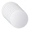 vidaXL Carreaux de miroir 16 pcs Rond Verre