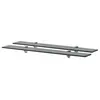 vidaXL Étagères murales 2 pcs Verre 80 x 10 cm 8 mm