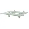 vidaXL Étagères murales 2 pcs Verre 30 x 10 cm 8 mm