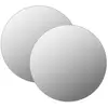 vidaXL Miroirs muraux 2 pcs 40 cm Rond Verre
