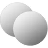 vidaXL Miroirs muraux 2 pcs 50 cm Rond Verre