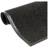 vidaXL Paillassons rectangulaires 2 pcs 60 x 90 cm Noir