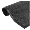 vidaXL Paillassons rectangulaires 2 pcs 120 x 180 cm Anthracite