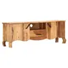 vidaXL Meuble TV 115 x 30 x 42 cm Bois solide