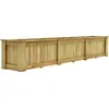 vidaXL Jardinière surélevée 291x50x50 cm Bois de pin imprégné